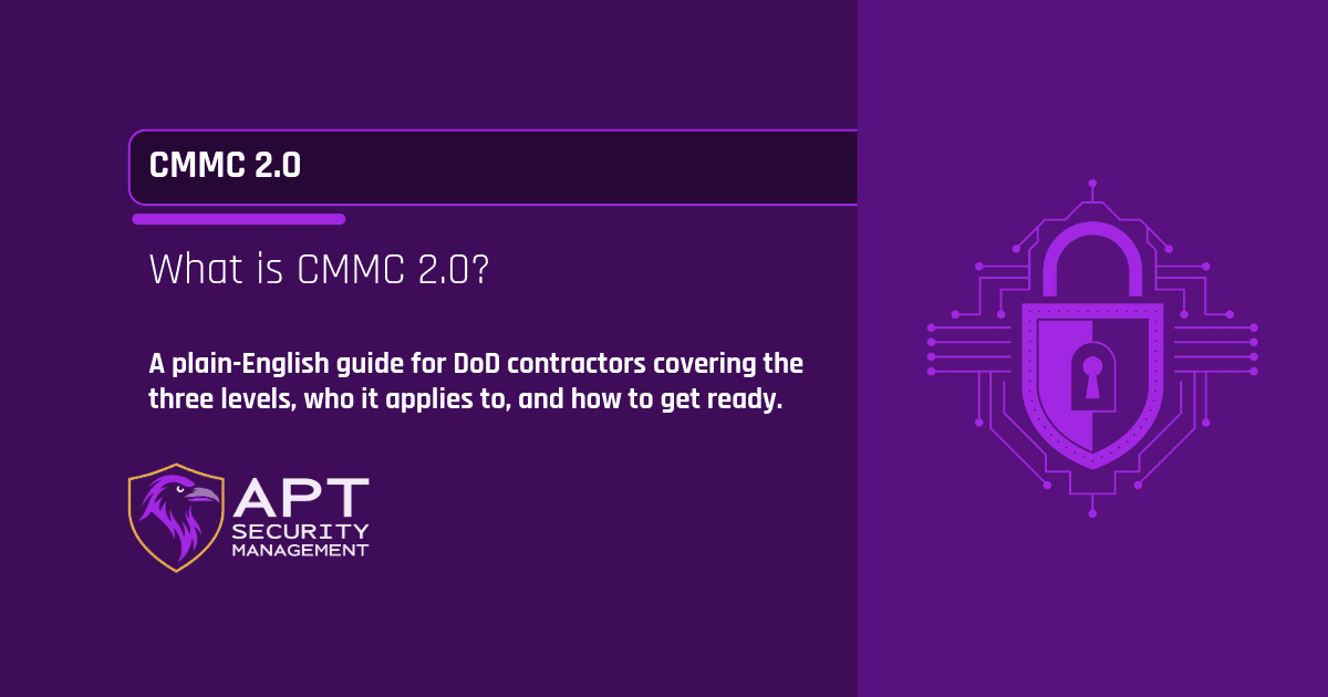 What is CMMC 2.0? A Plain English Guide for DoD Contractors